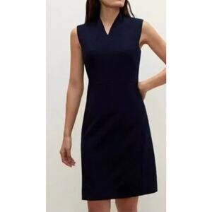 MM. Lafluer Aditi Navy Blue Sleeveless Dress *NWT* Size 8